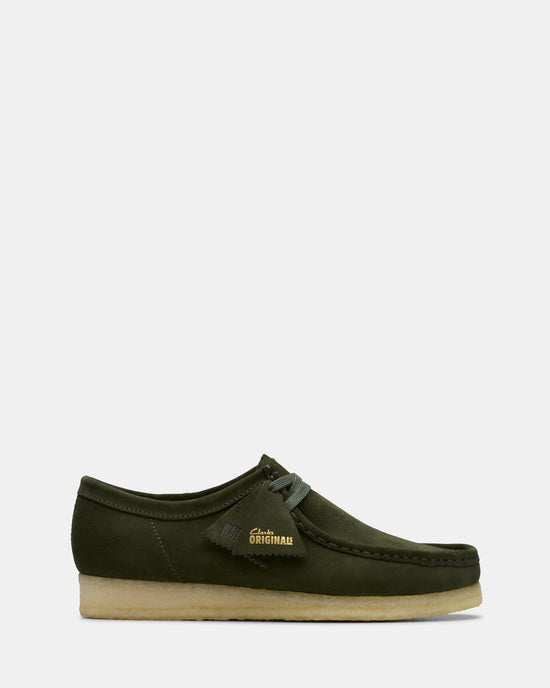 Wallabee (M) Forest Green Sde