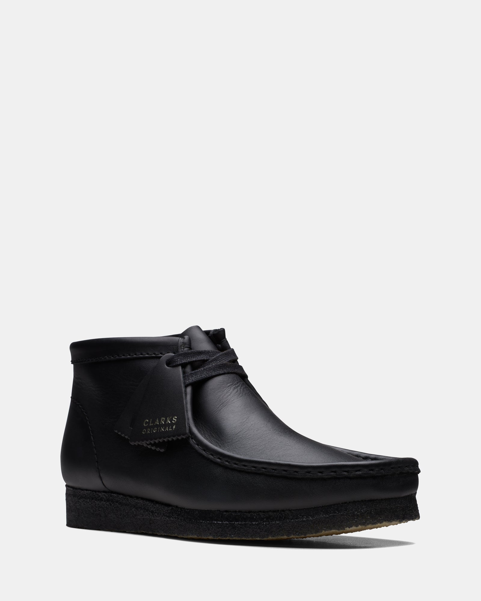 Black leather hot sale clarks boots