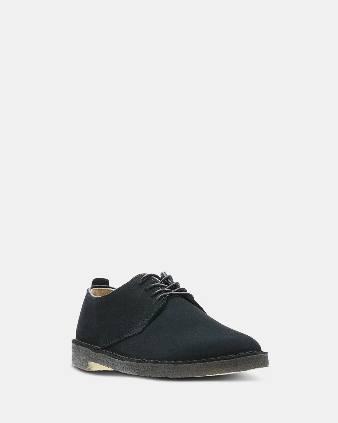 Oxford Clarks Originals Desert London Black Suede Clarks Desert