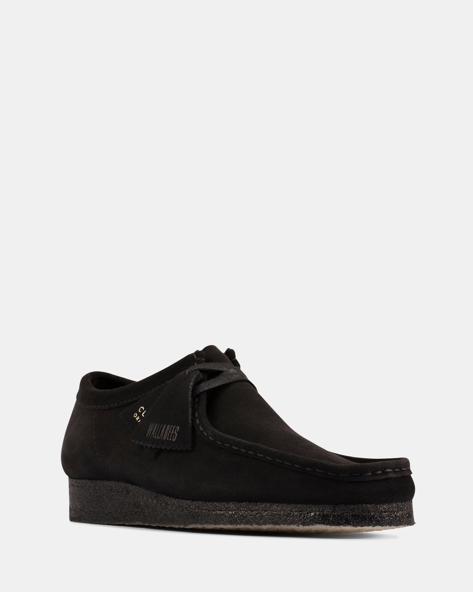 Wallabee (M) Black Suede Ii – Clarks