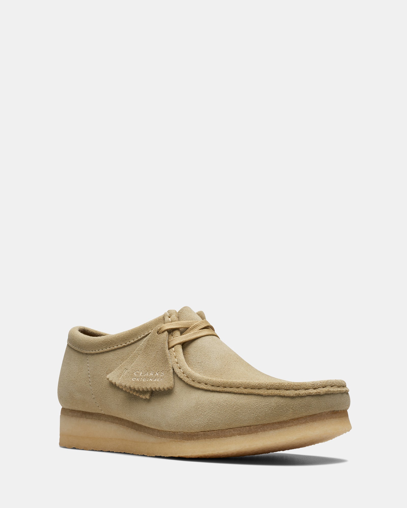 Green 2025 clarks wallabees