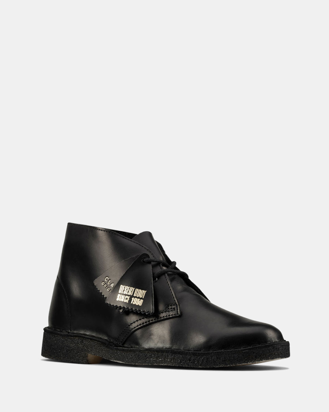 Desert Boot (M) Black Polished