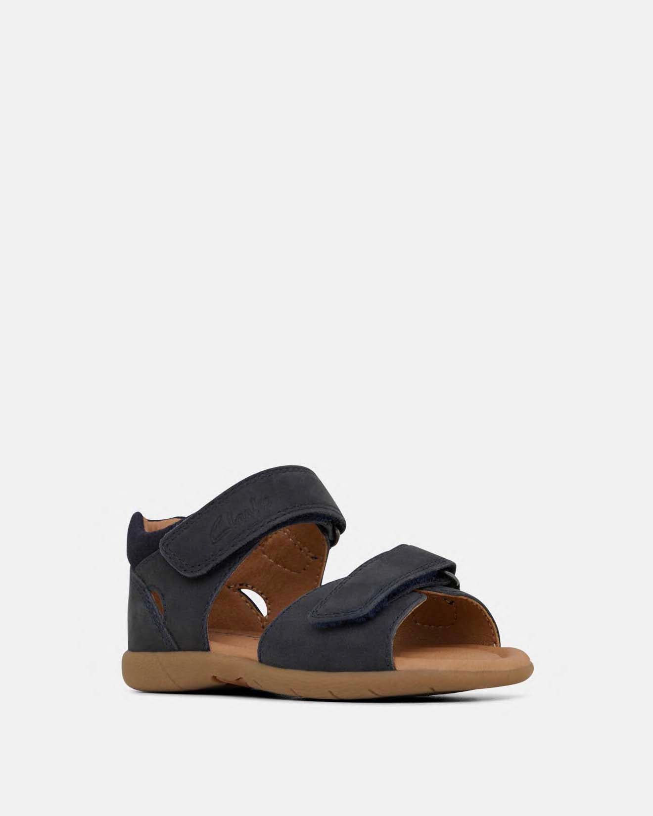 Clarks on sale sandals navy