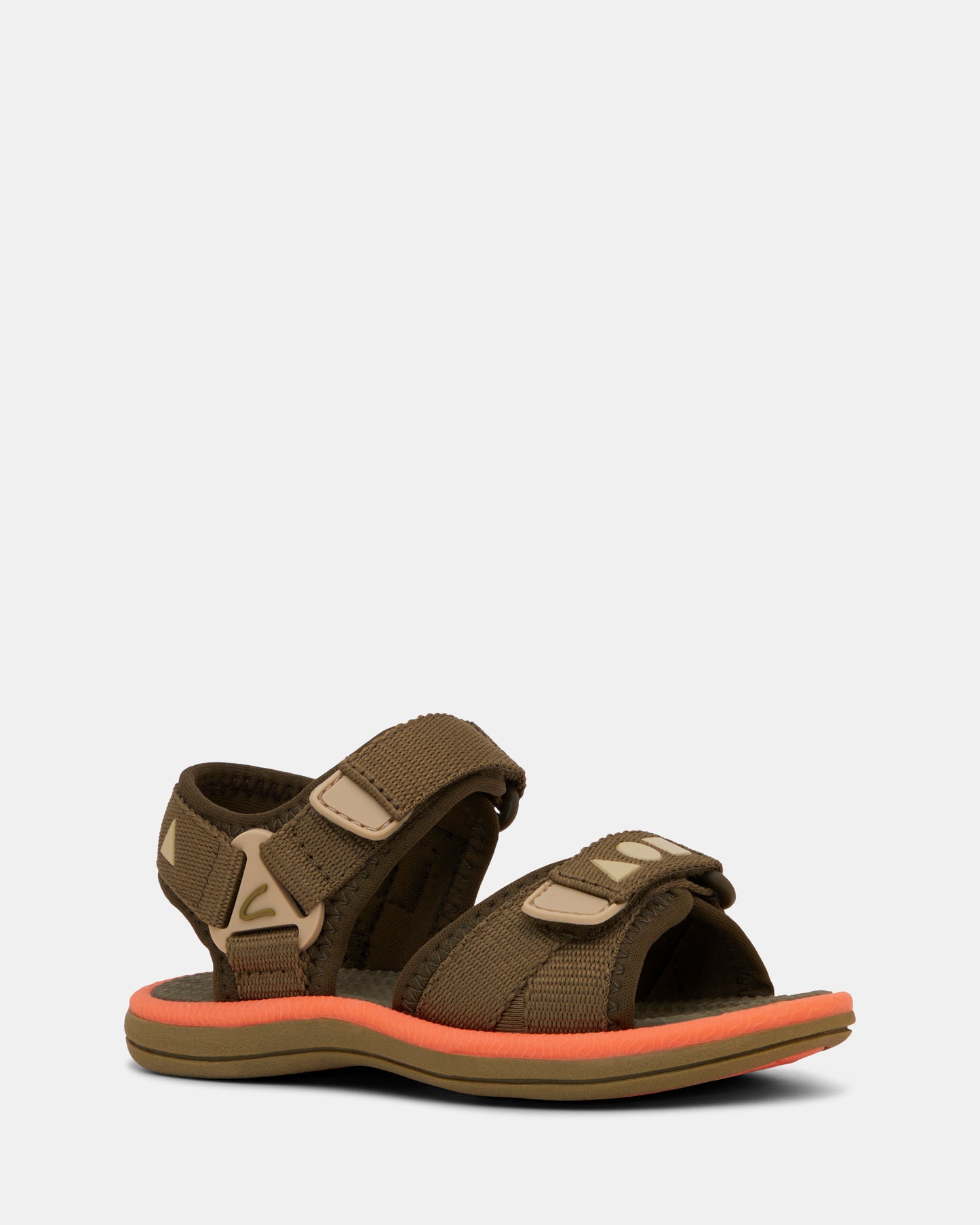 Finn Dark Olive/Bright Orange