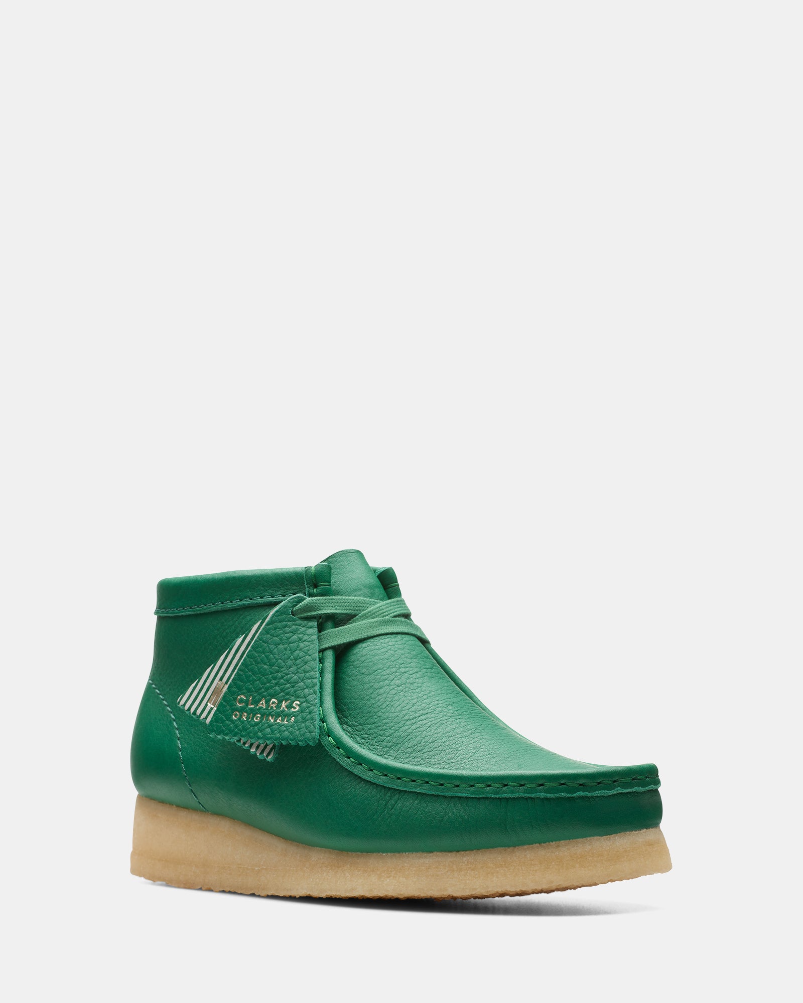 Green 2025 clark wallabees