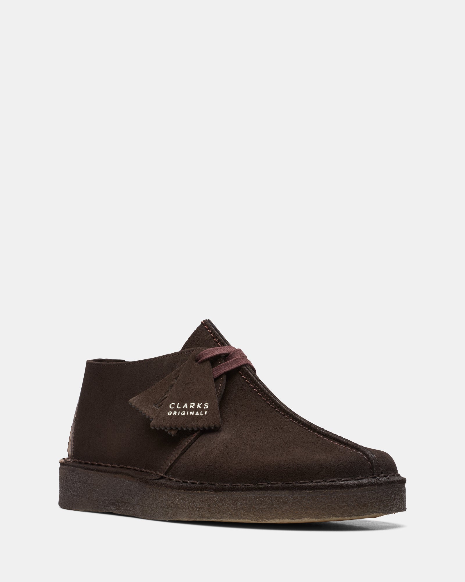 Brown Order Clarks Shoes Desert Trek (M) Dark Brown – Clarks