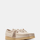 Wallabee. (W) Beige Leather