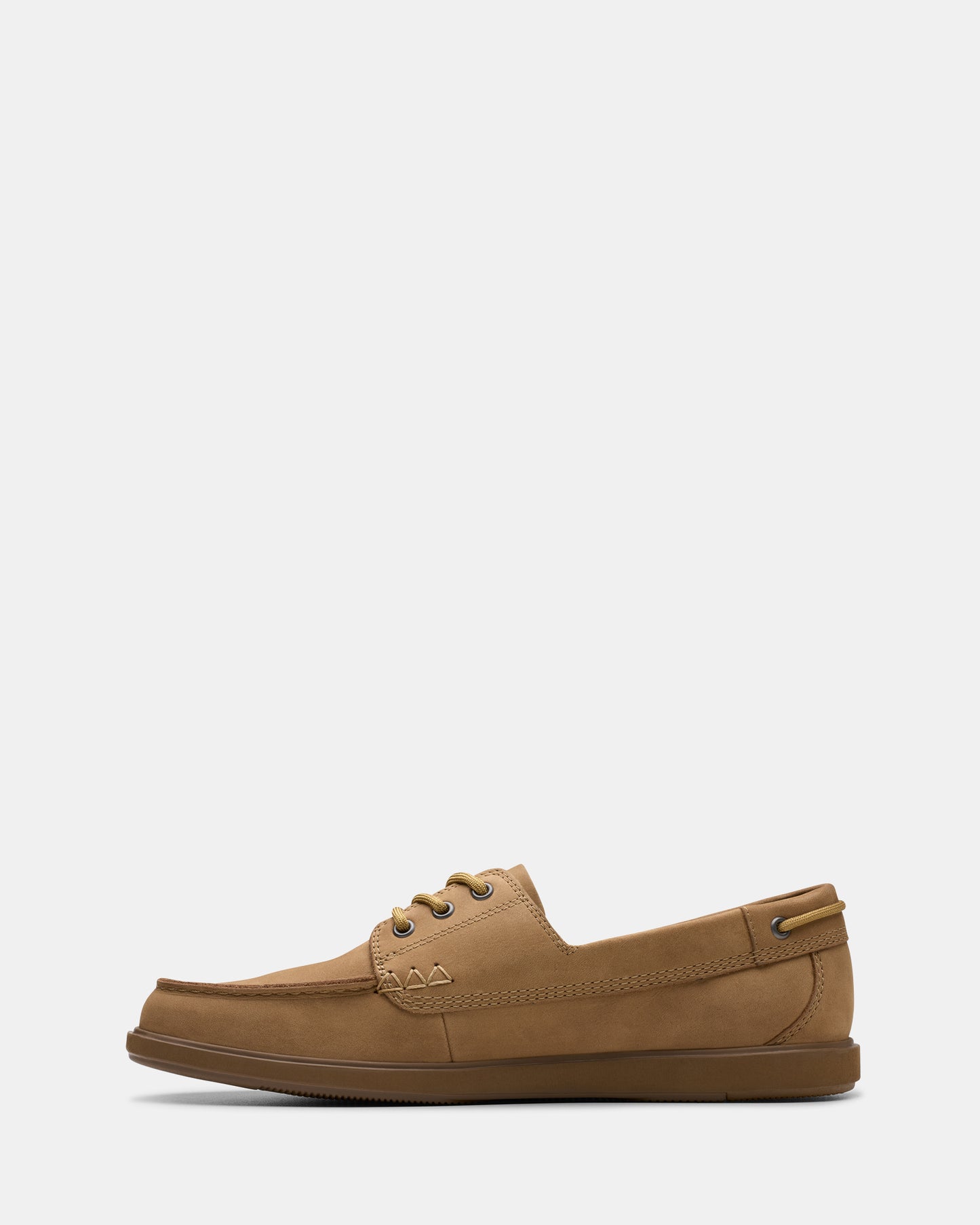 Bratton Boat Dark Sand Nubuck