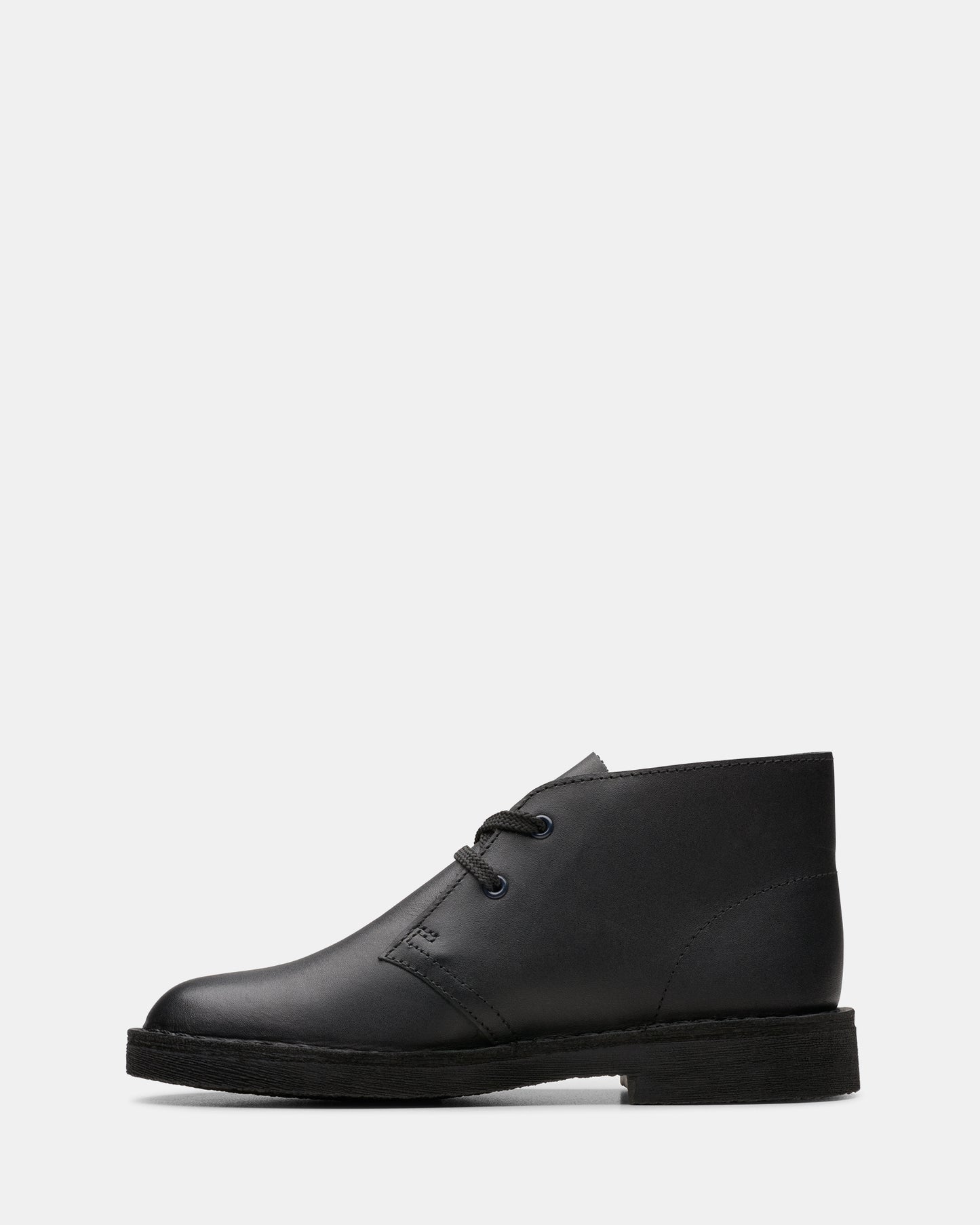 DESERT BOOT O KIDS Black Leather