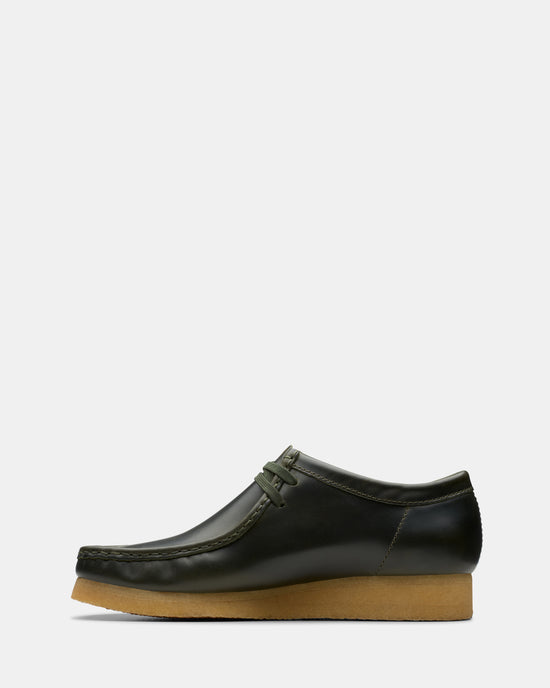 Wallabee (M) Forest Green Lea