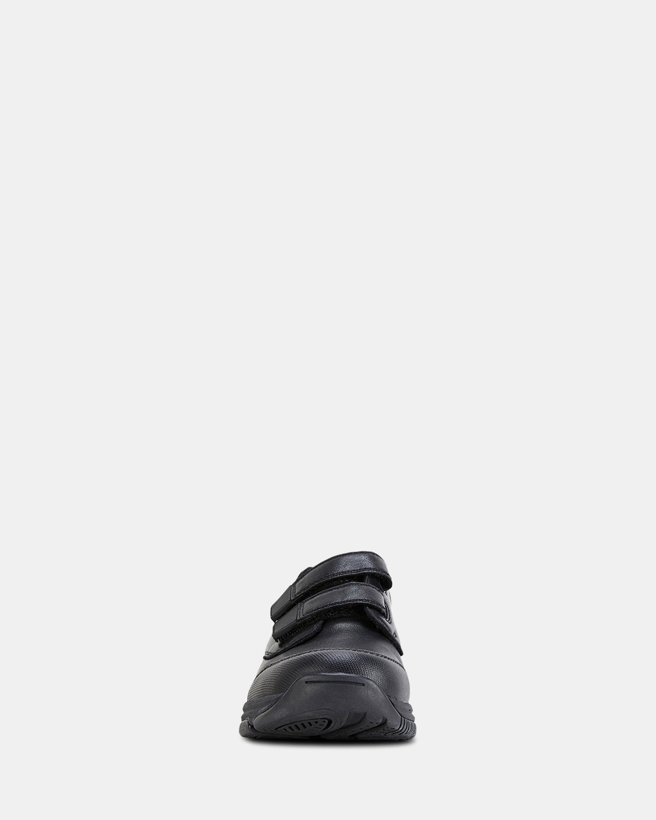 Clarks black velcro school on sale shoes