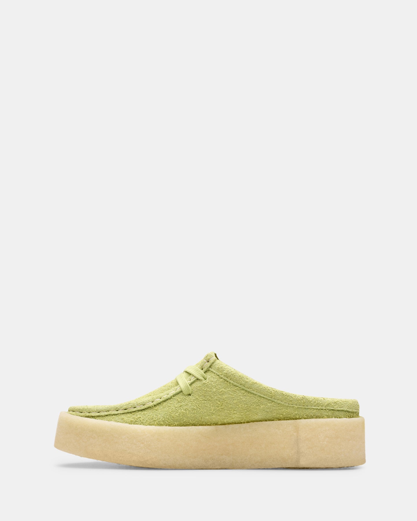 Wallabeecup Lo (W) Lime Hairy Suede