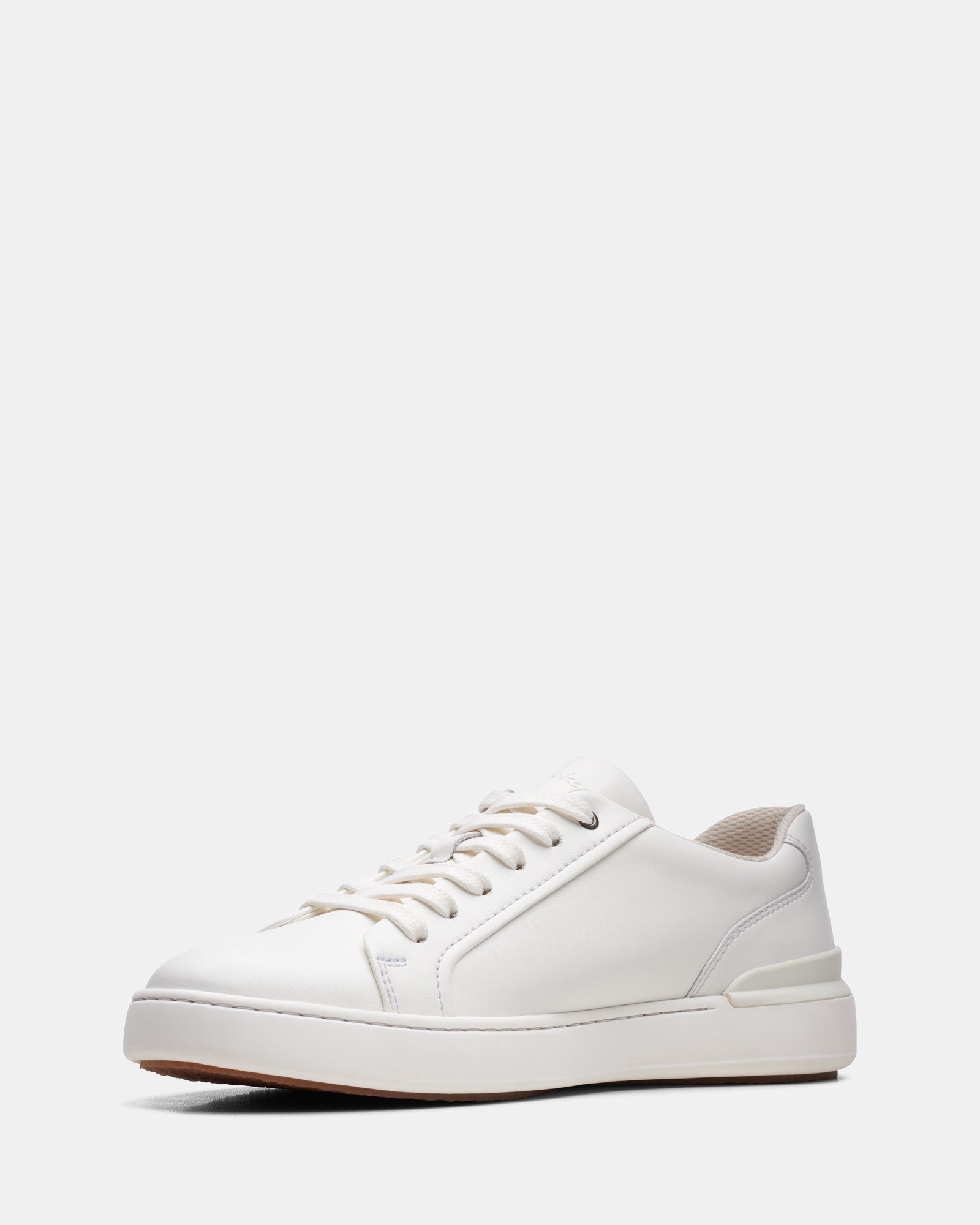 Courtlite Move White Leather Clarks