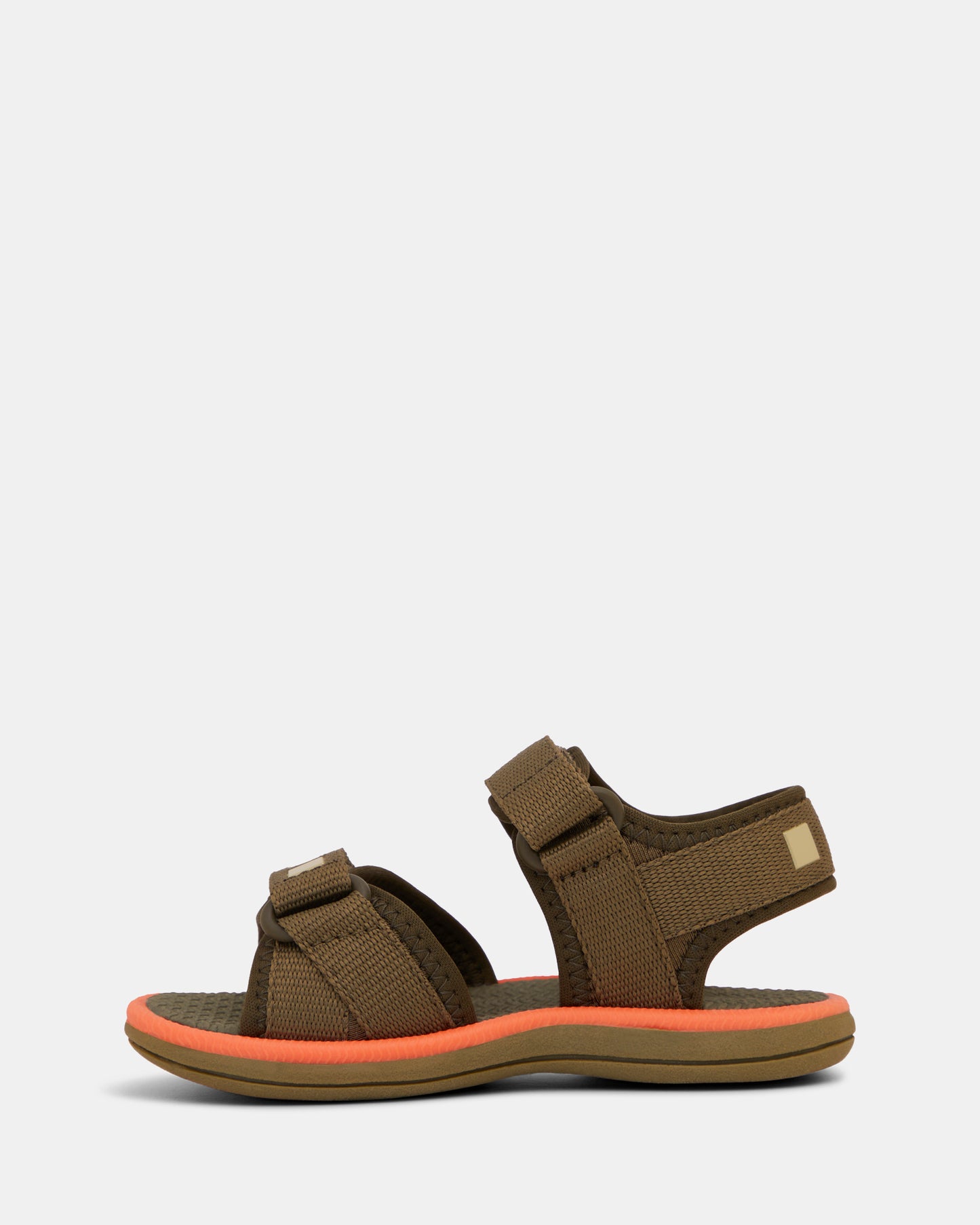 Finn Dark Olive/Bright Orange