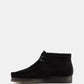 Wallabee Boot. (W) Black Suede