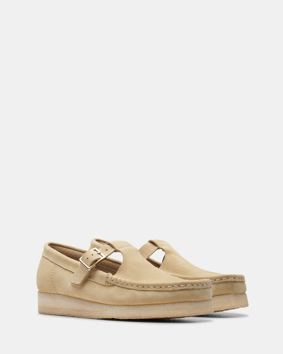 Wallabee Tbar Maple Suede