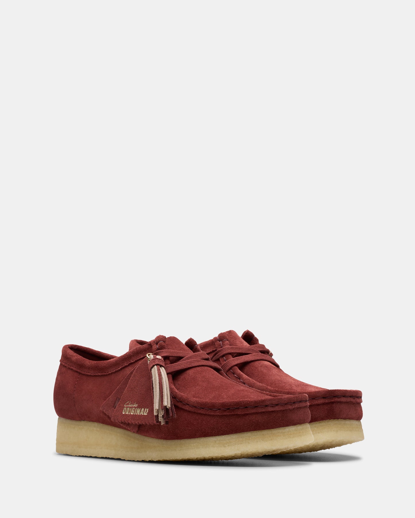 Wallabee. (W) Deep Red Sde