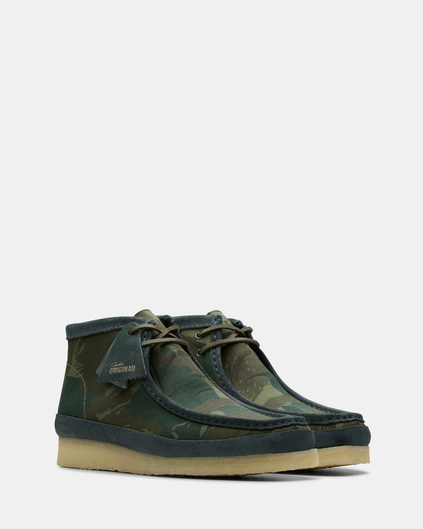 Wallabee Boot (M) Grn Camouflage