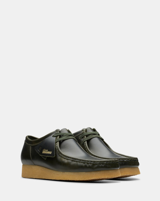 Wallabee (M) Forest Green Lea