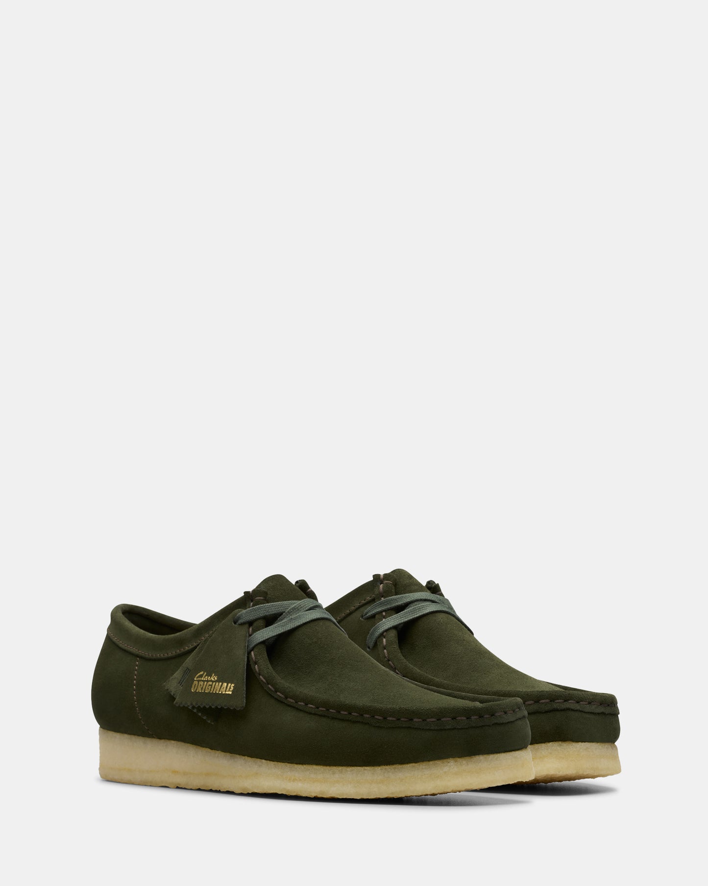 Wallabee (M) Forest Green Sde