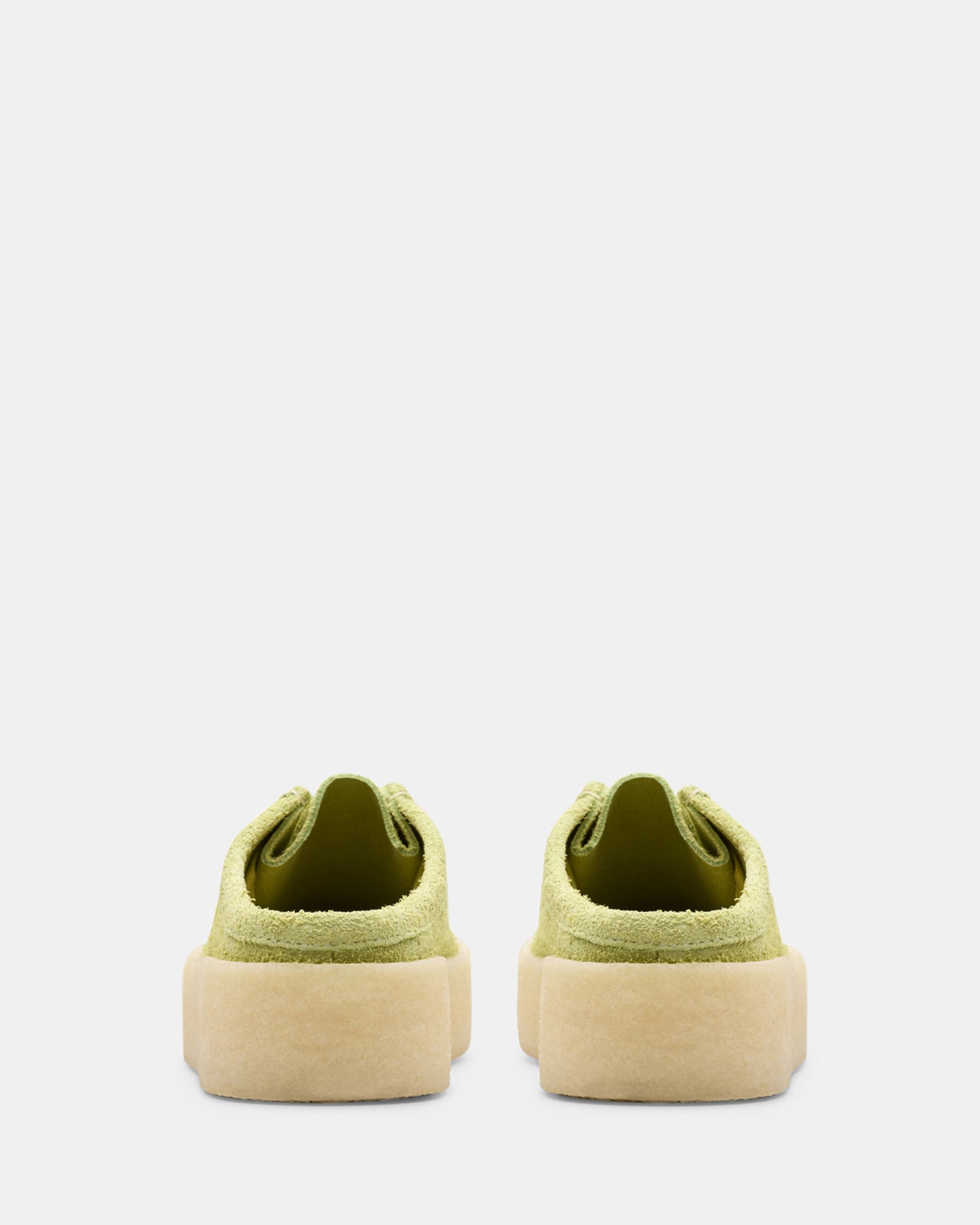 Wallabeecup Lo (W) Lime Hairy Suede