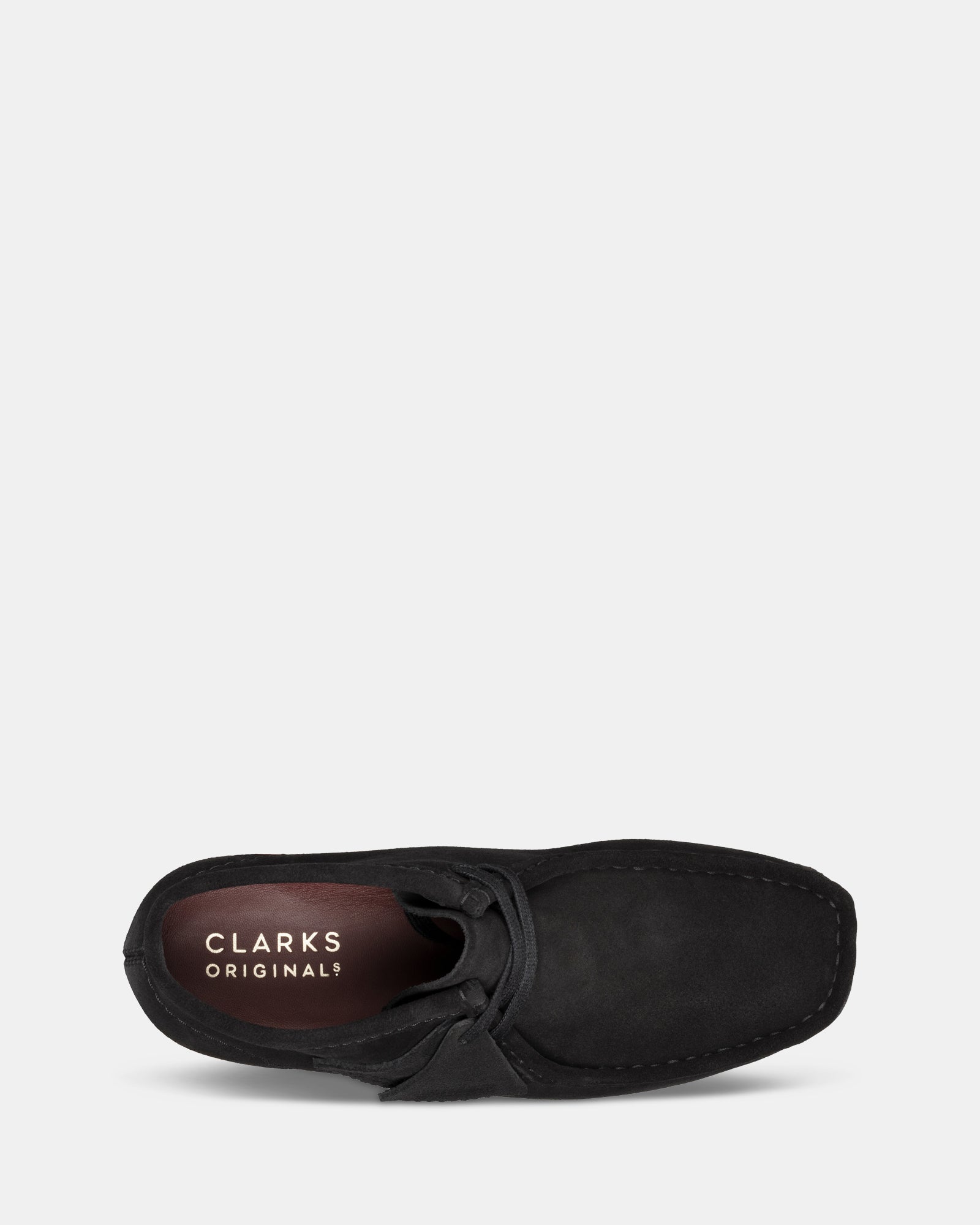Wallabee (W) Black Suede – Clarks - Main Image