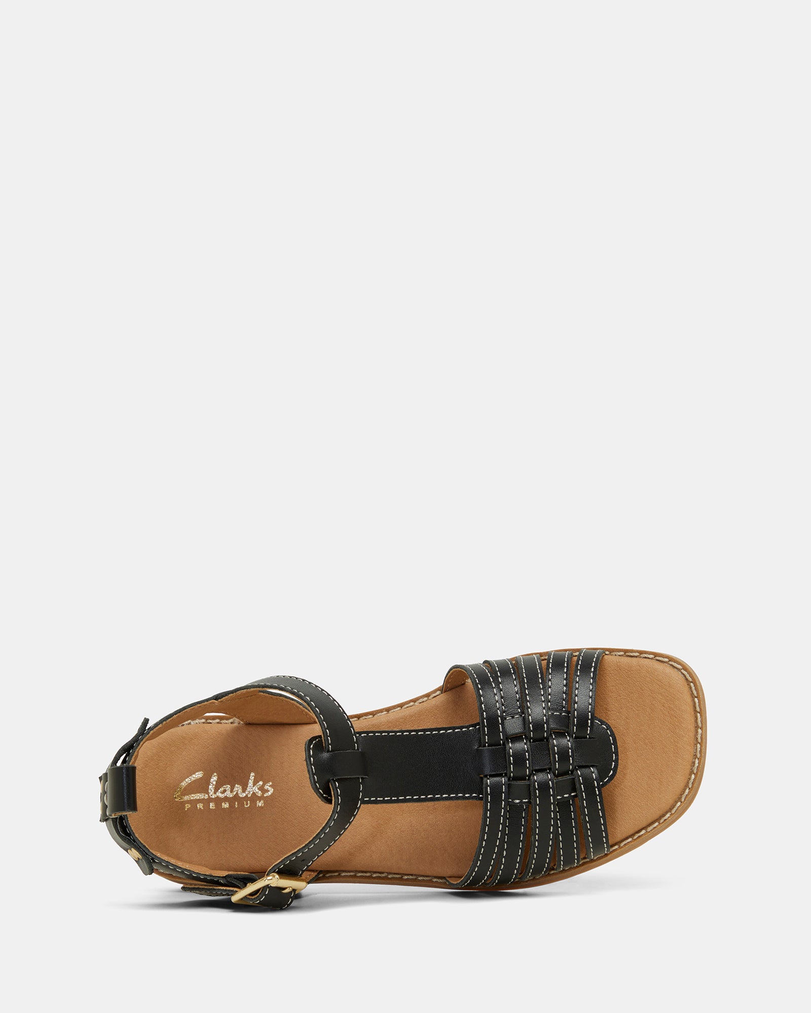 Clarks leather outlet sandals womens