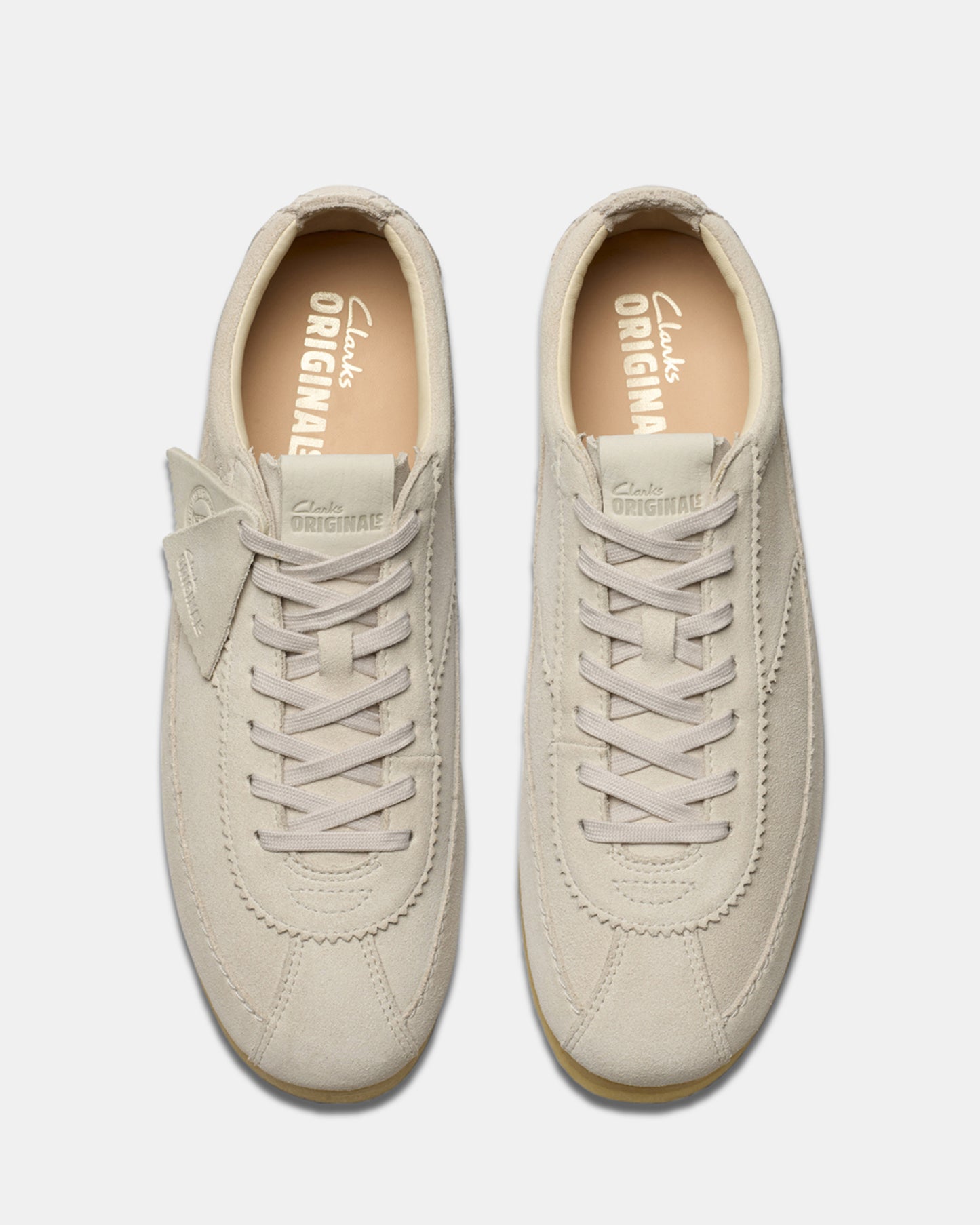 Wallabee Tor Off White Suede