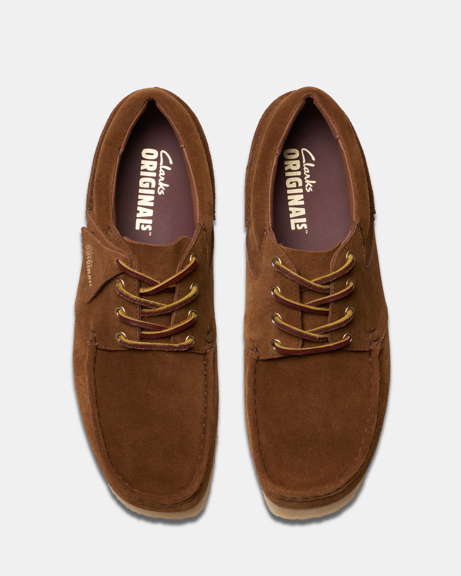 Wallabee Boat Cola Suede – Clarks