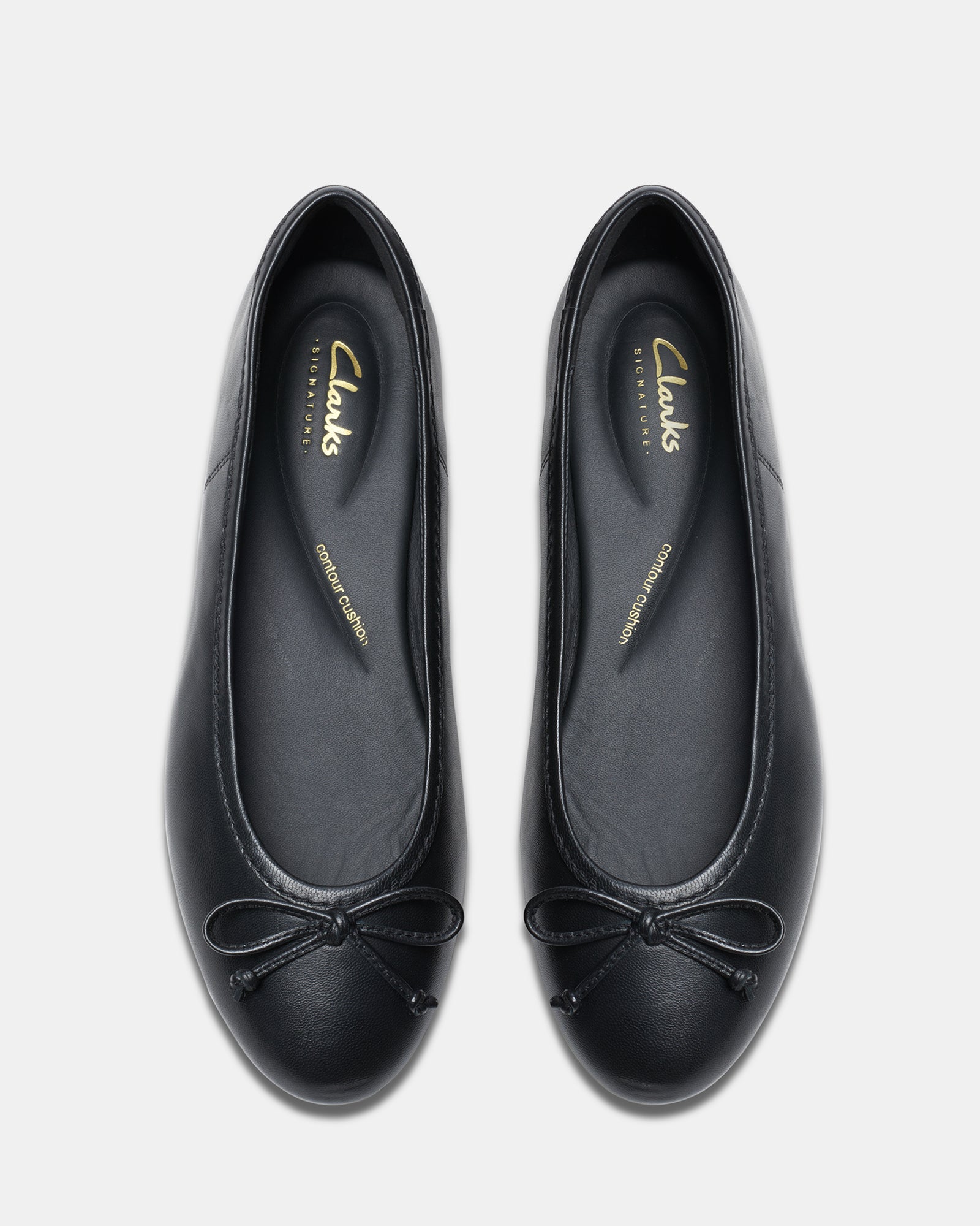 Fawna Lily Black Leather – Clarks