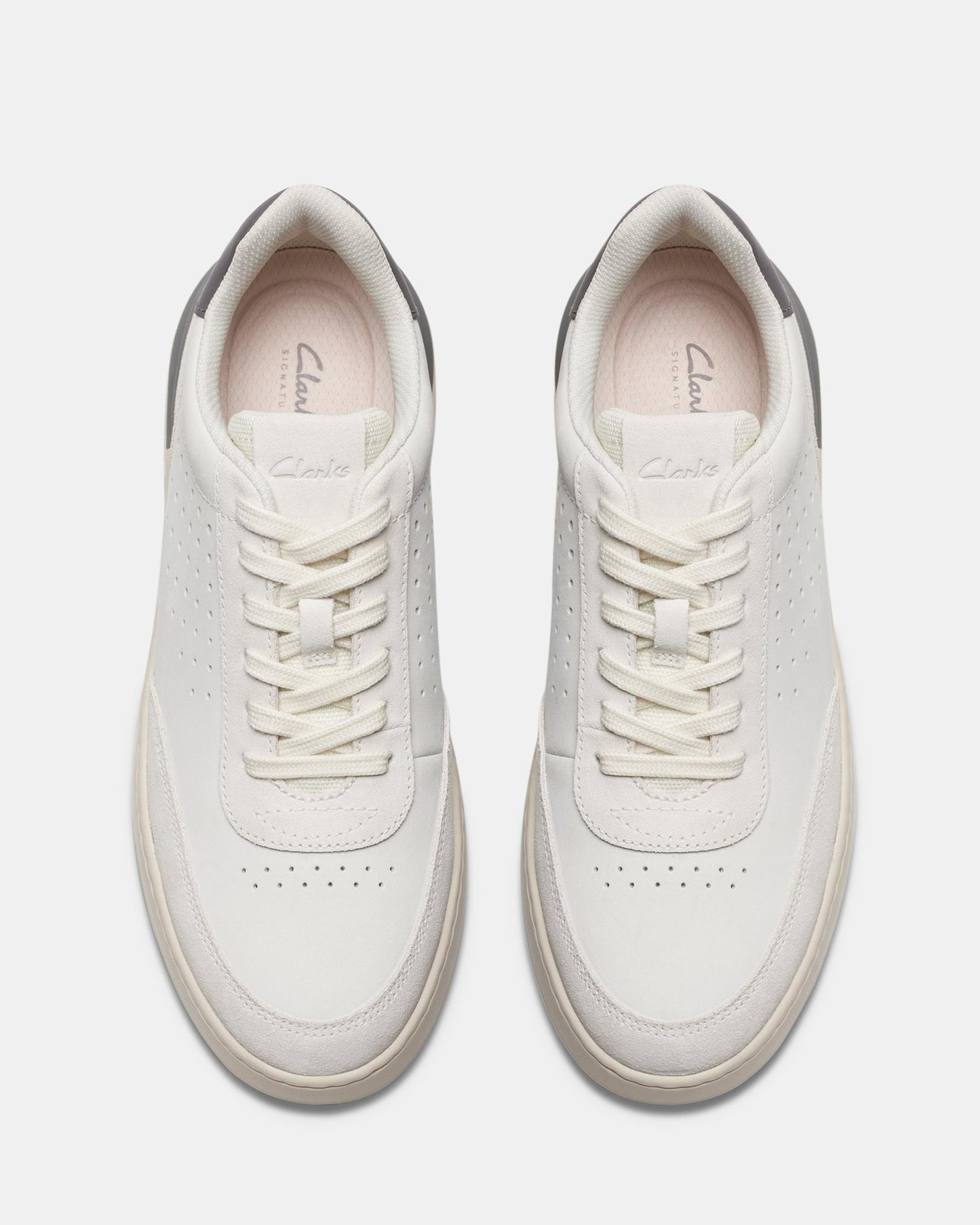 Courtlite Run White Nubuck