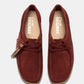 Wallabee. (W) Deep Red Sde