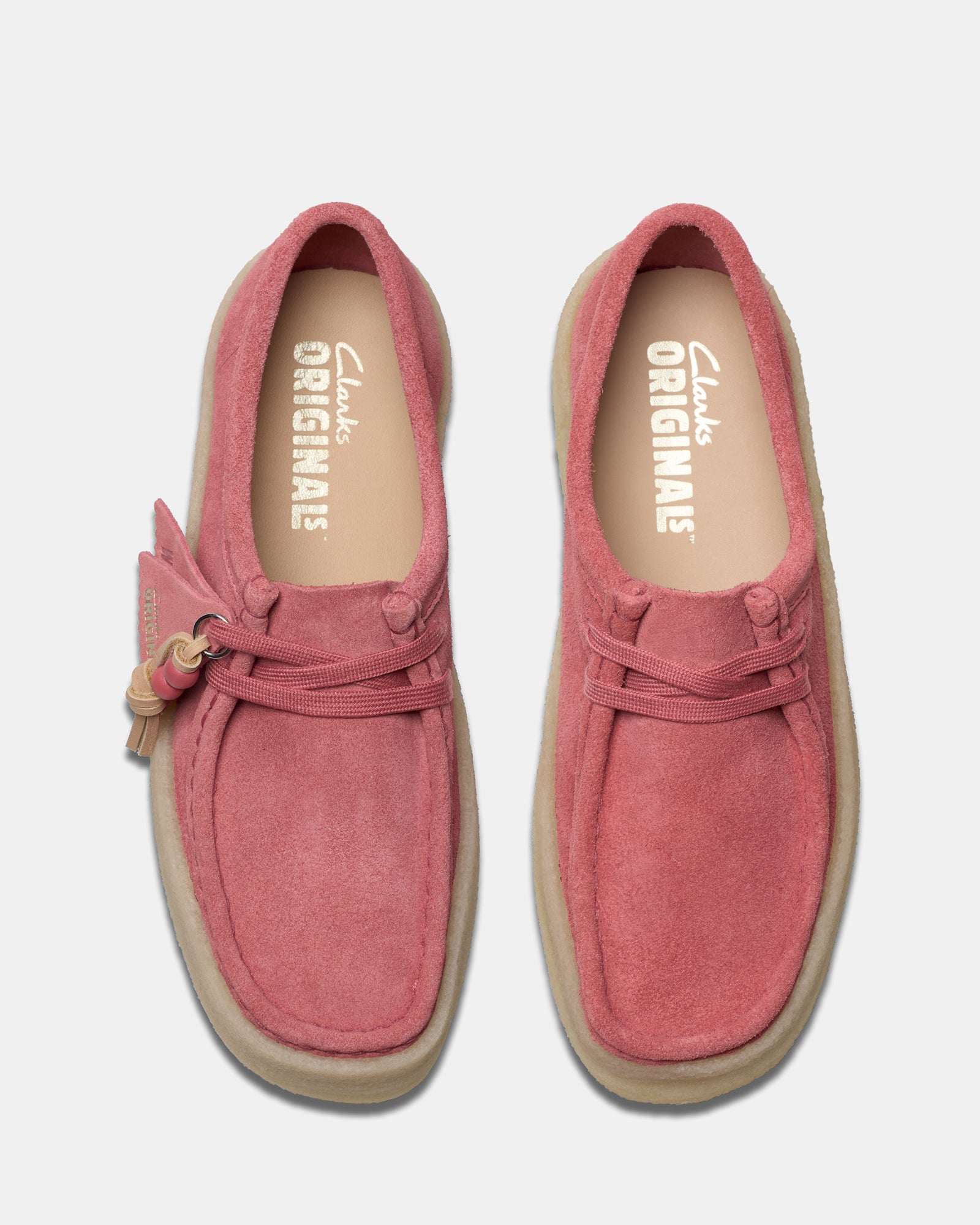 Wallabee (W) Vintage Pink Sde – Clarks
