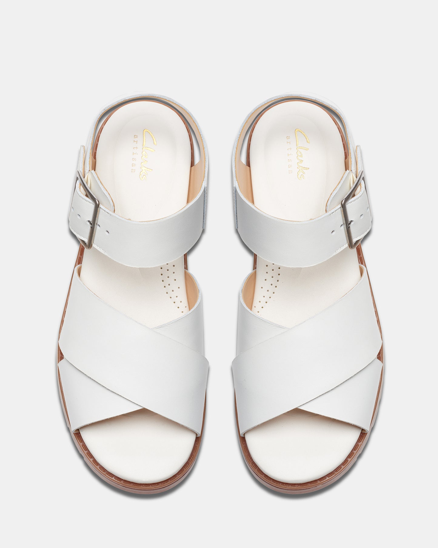 Orinoco Cross Off White Leather