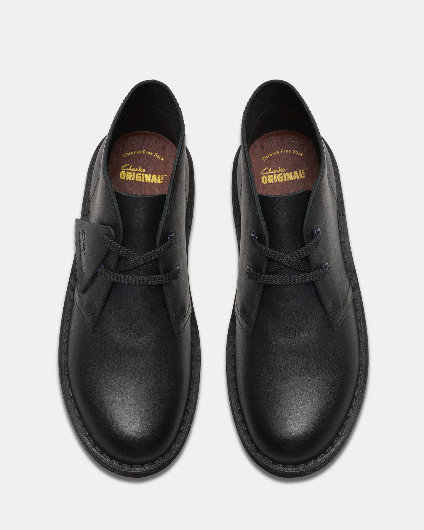 DESERT BOOT O KIDS Black Leather