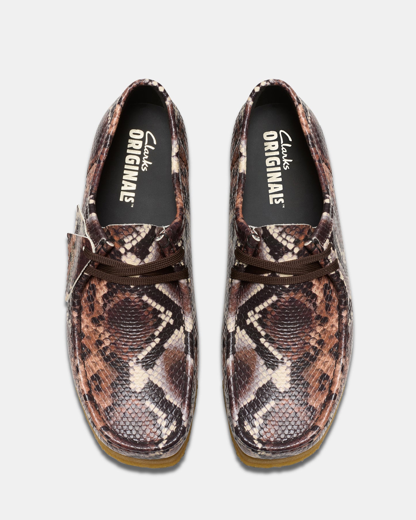 Wallabee (M) Brownsnake Print