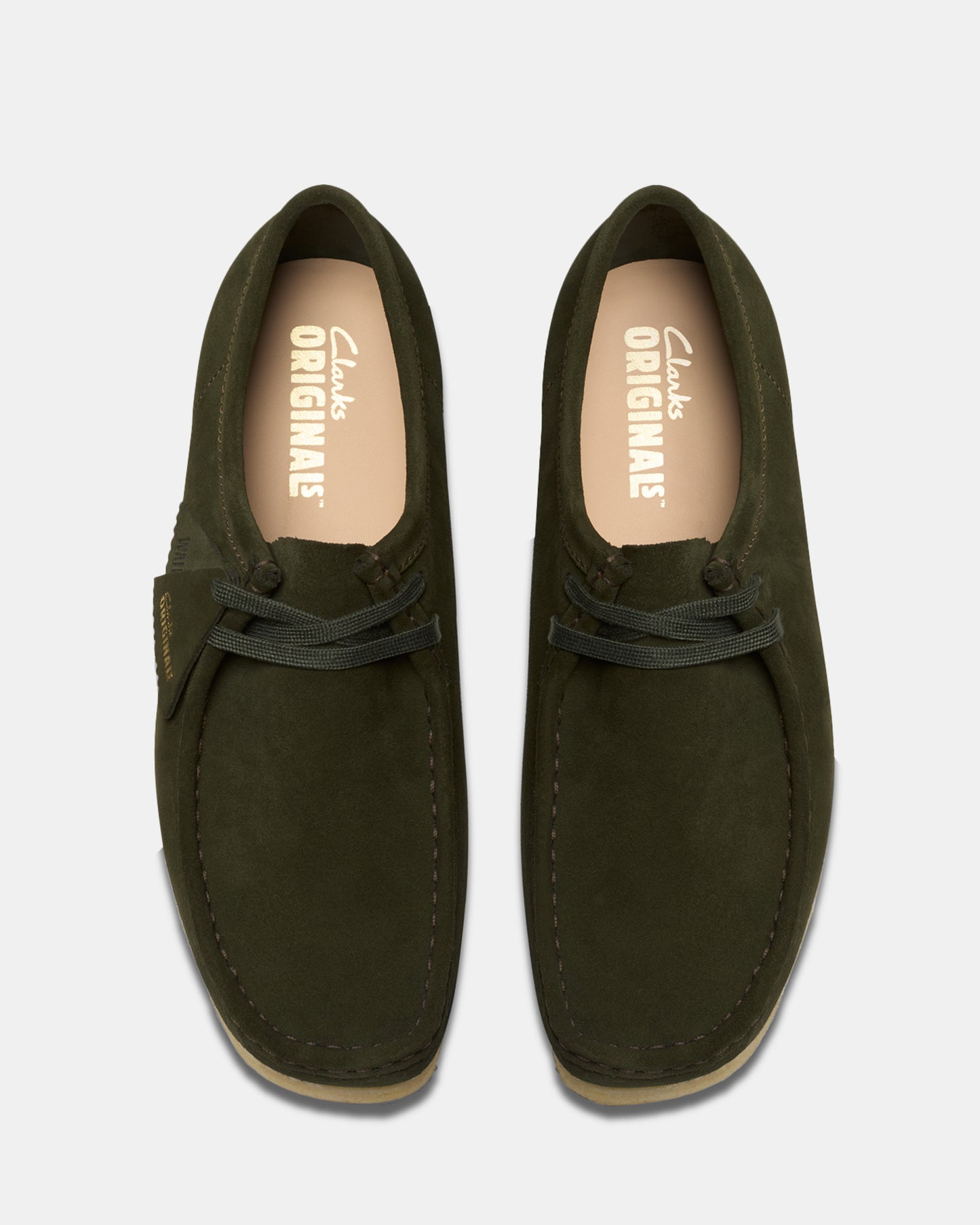 Wallabee (M) Forest Green Sde