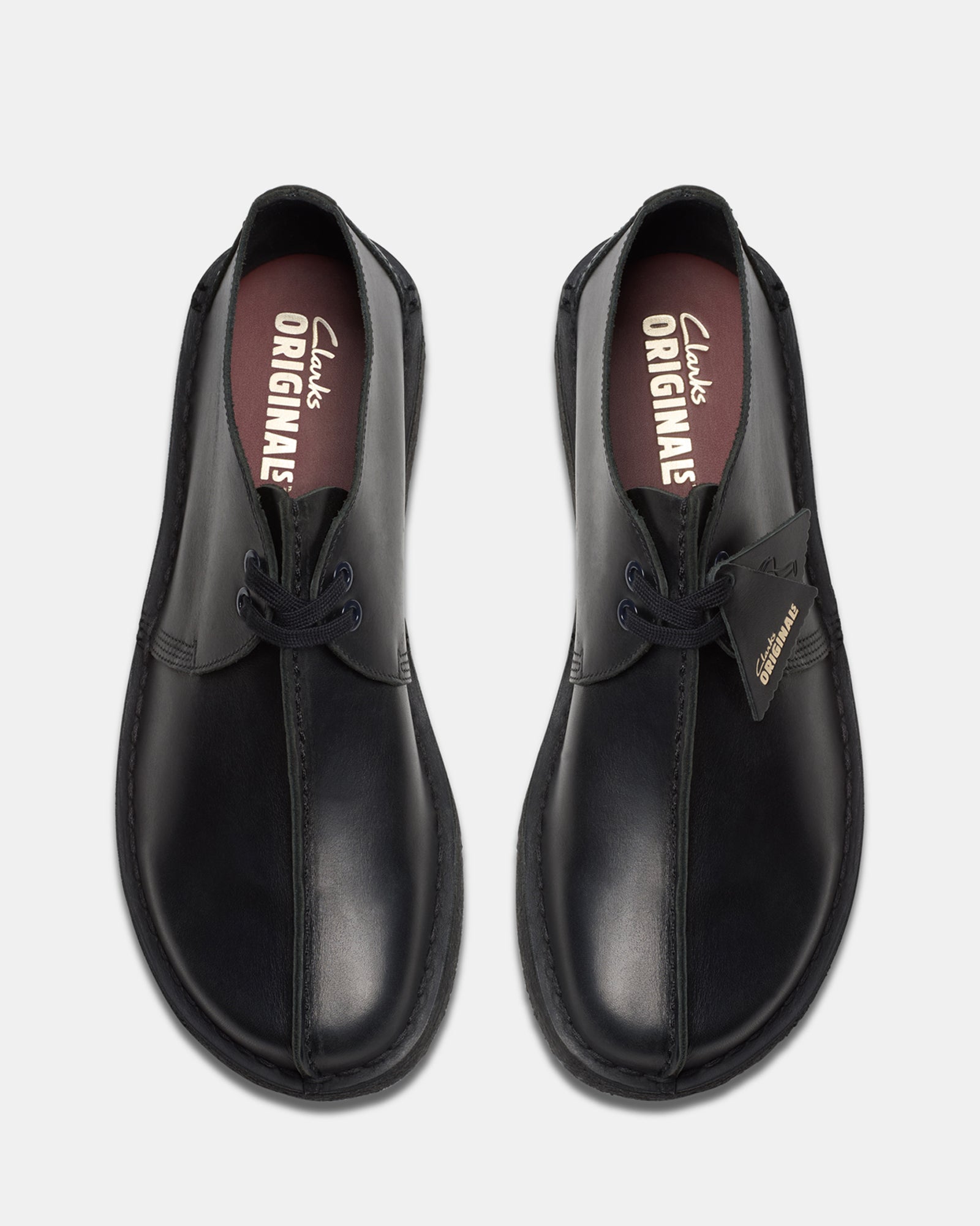 Desert Trek (m) Black Smooth Leather – Clarks1