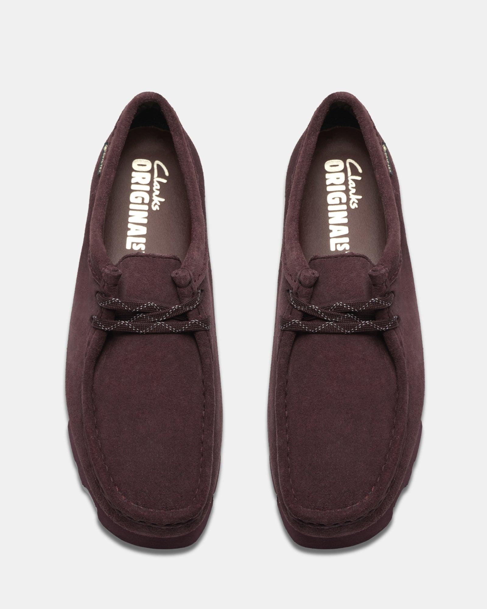 Wallabee Gore-Tex (w) Purple Grape Suede – Clarks