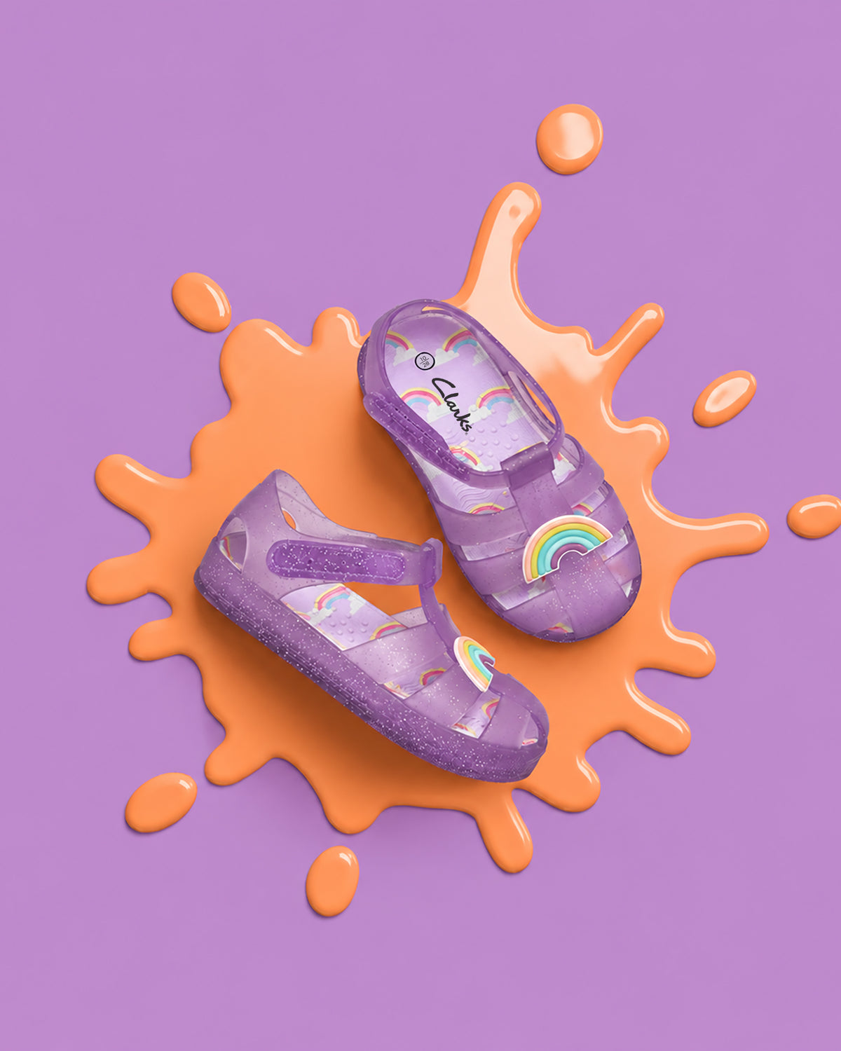 Jamima Purple Rainbow