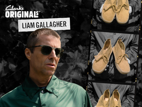 Clarks Originals x Liam Gallagher Shoe Collaboration