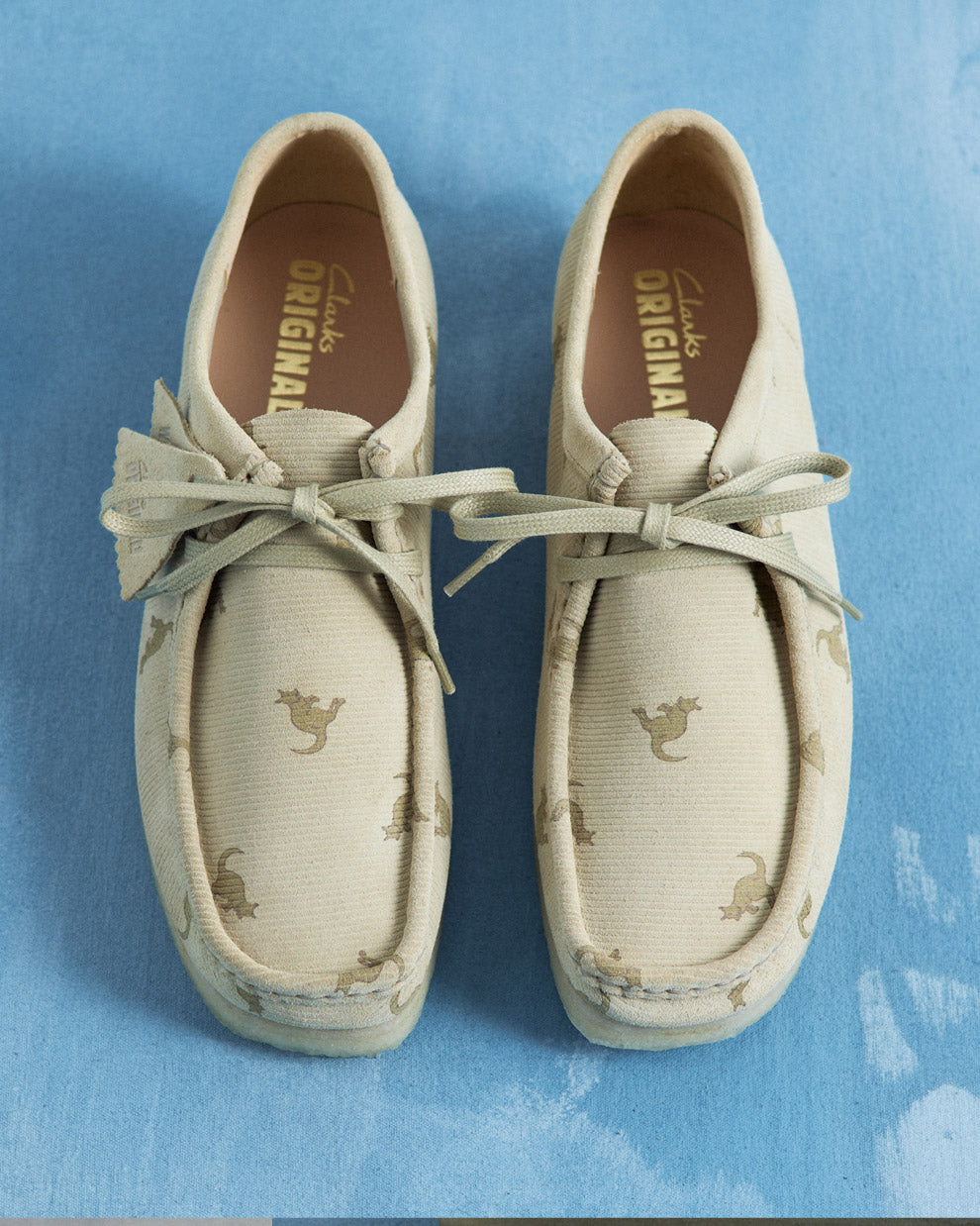 Wallabee (M) Maple Combi Print – Clarks Australia