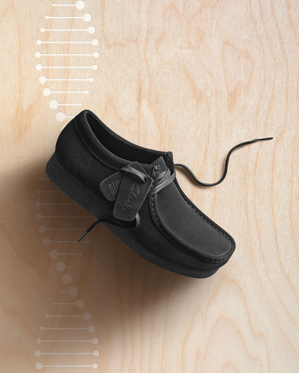 Wallabee EVO (M) Black Suede