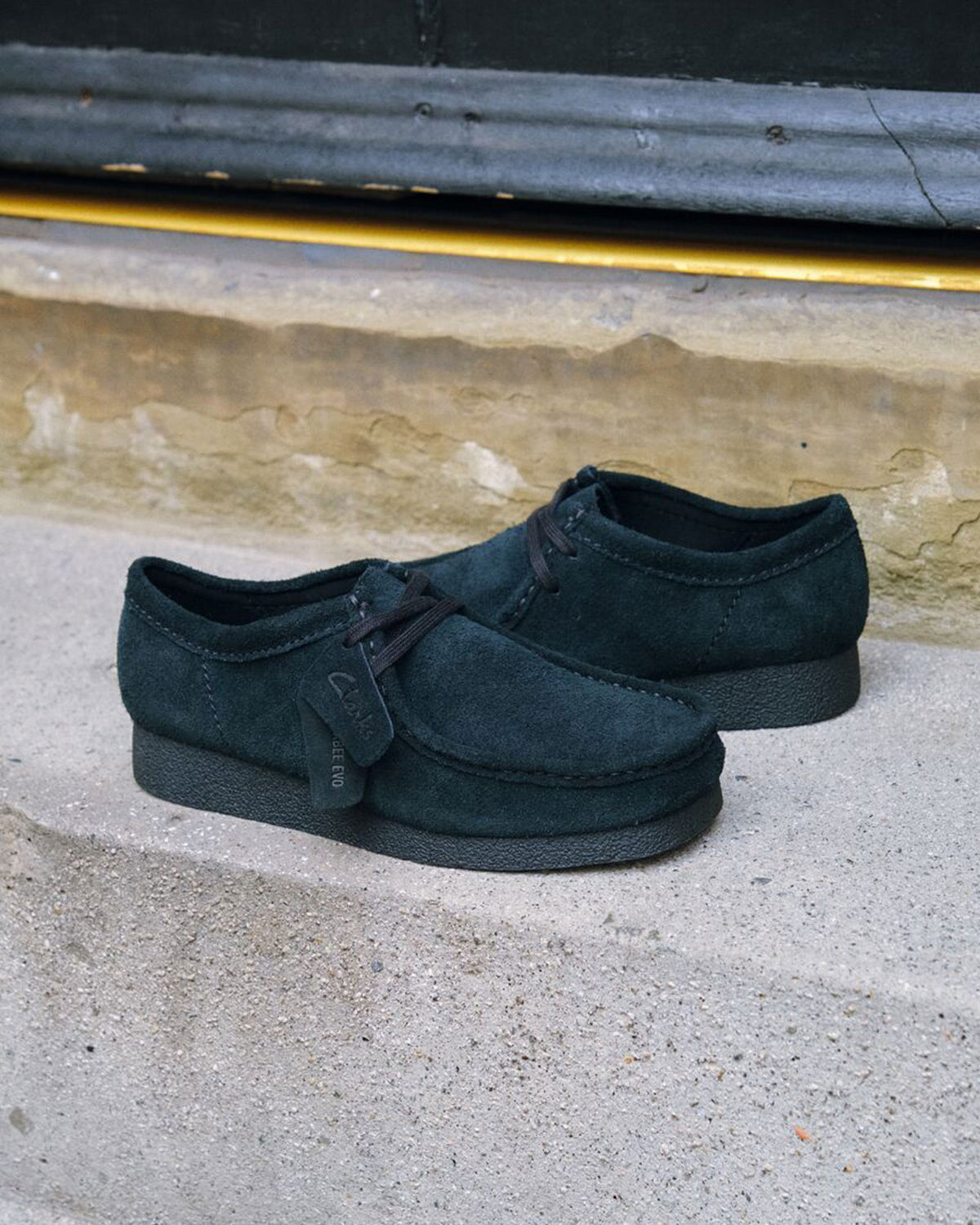 Wallabee EVO (M) Black Suede