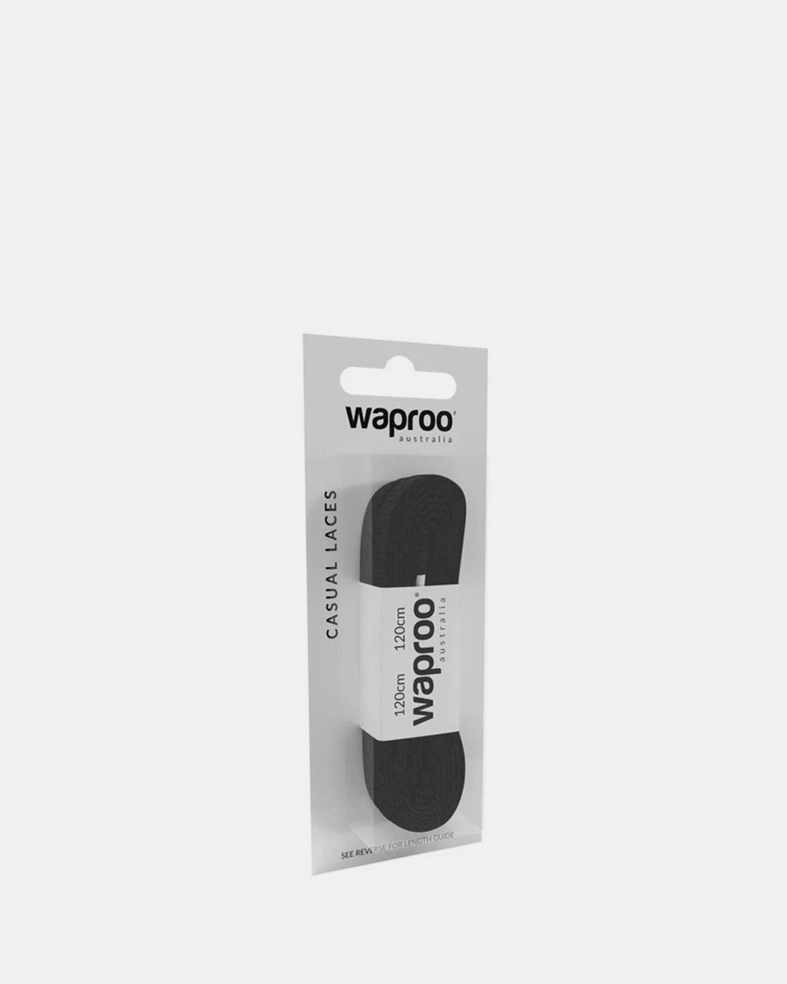 Waproo Black 120cm Laces