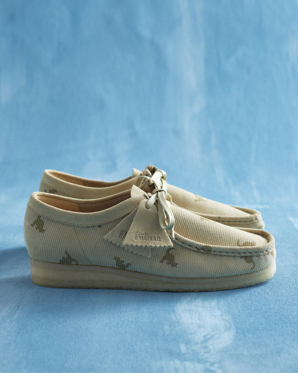 Wallabee (M) Maple Combi Print – Clarks Australia