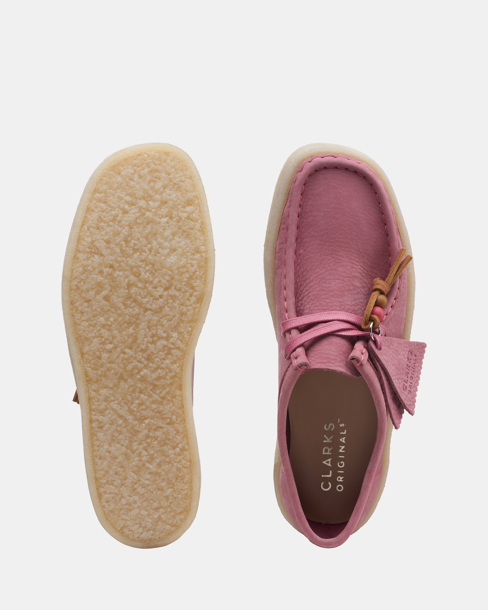 Wallabee Cup. (W) Pink Nubuck