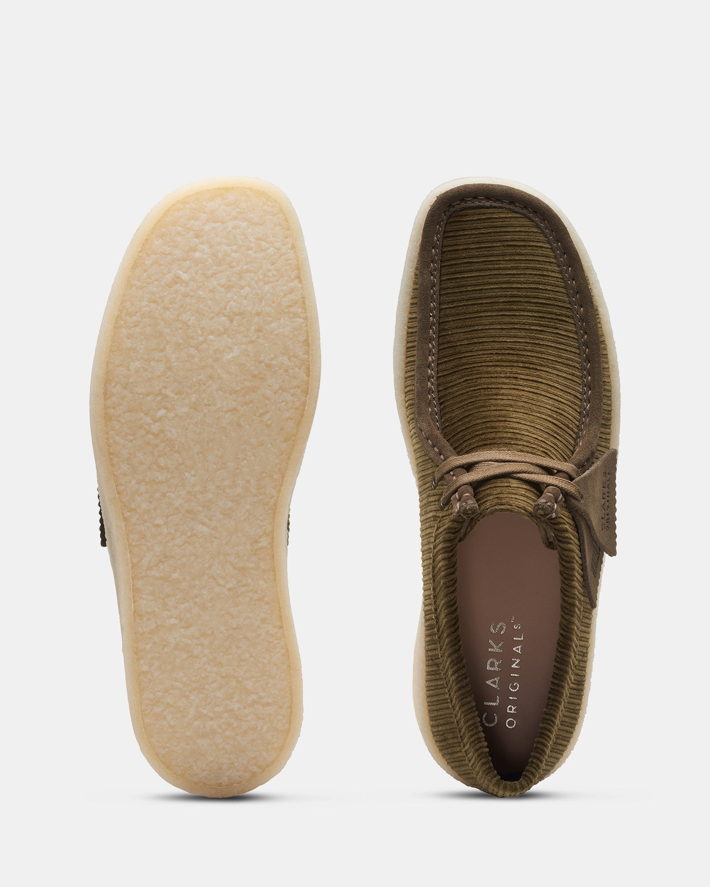 Wallabee Cup (M) Green Cord