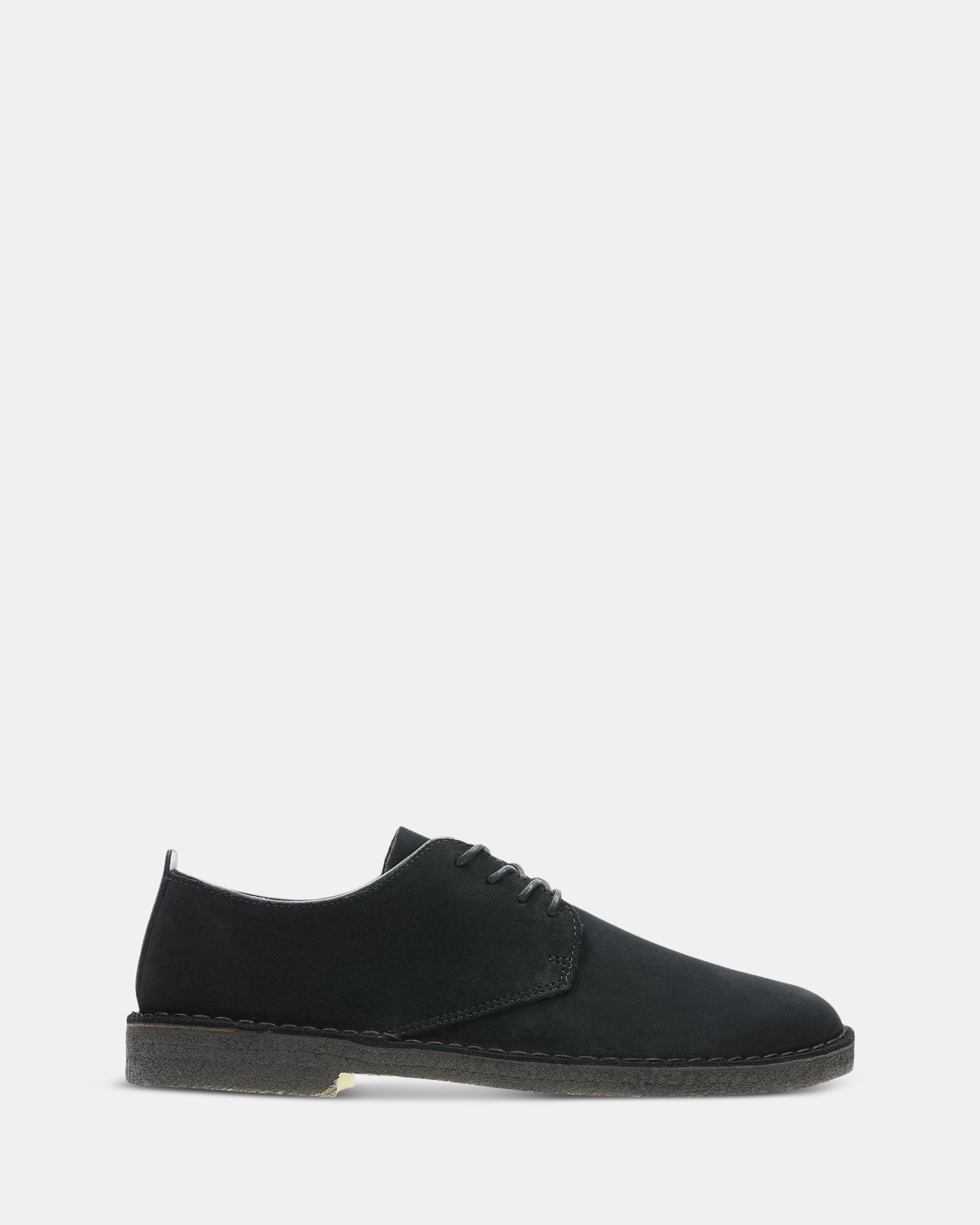 Clarks desert london black 2025 suede