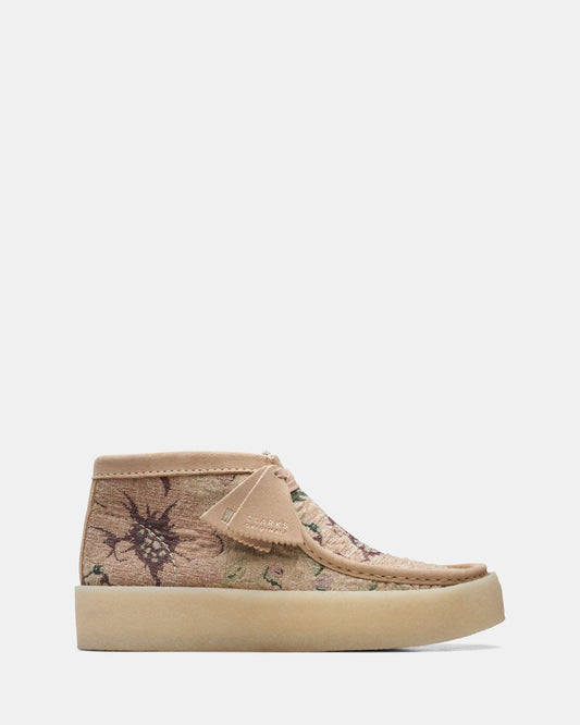 Wallabee Cup Boot Tan Floral